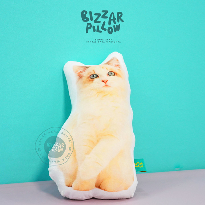 Bizzarpillow Bantal Anabul Custom Anjing / Kucing Size M BZ3