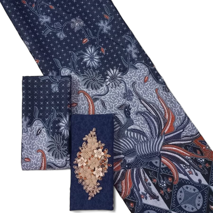 [BATIK RESTI] Kain Batik Katun Motif Ayam Ukuran 2x1 Meter B