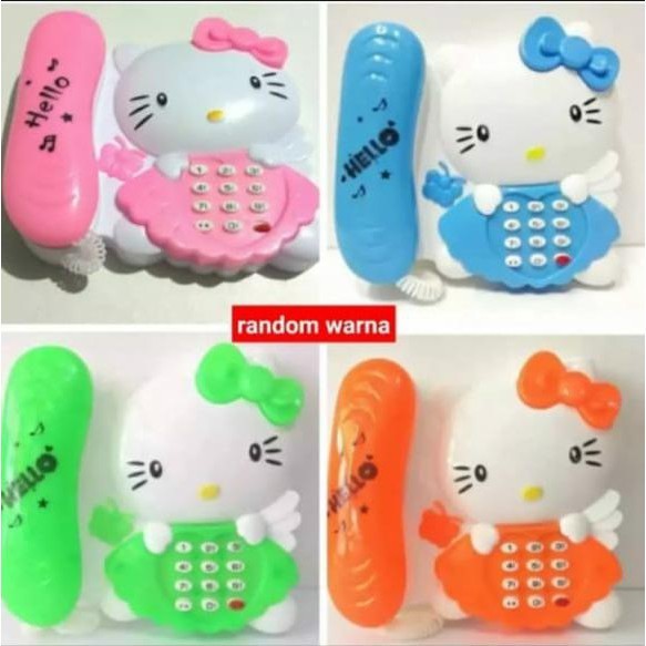 Mainan Edukasi Anak Telepon Hello Kittyy ST2553