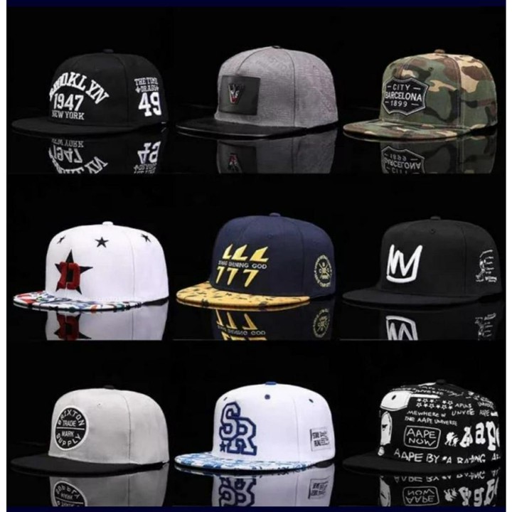 Terbaru Topi Snapback Hip Hop Pria Dewasa Distro Bordir MASB