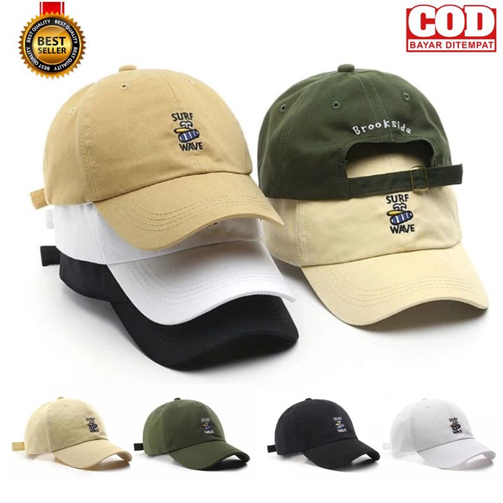 Termurah Topi Baseball Bordir Surf Wafe Dewasa
