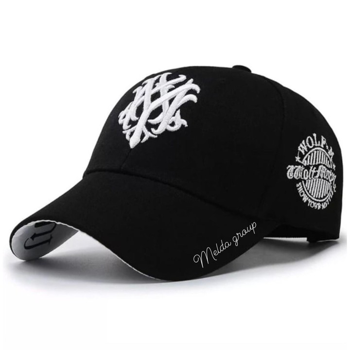 Topi baseball Ny New York motif Bunga Catton Import Original