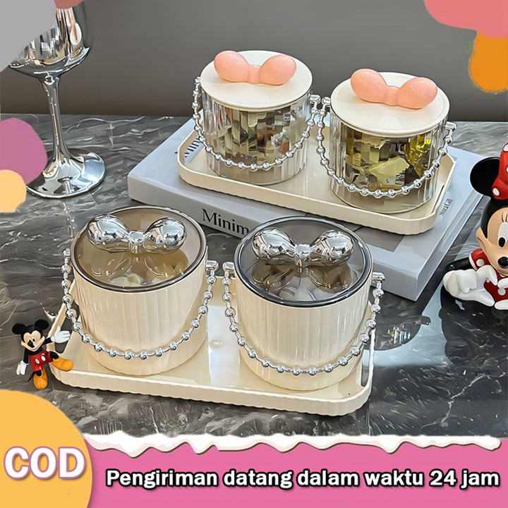 Toples Aesthetic Candy Box Tempat Snack Toples Kue Kering De