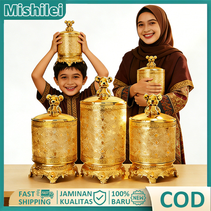 Mishilei New 3Pcs/set Toples Leberan Aesthetic Emas Toples J