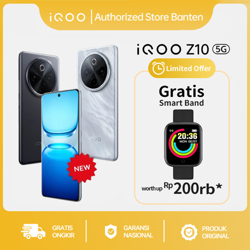 vivo iQOO Z10, 7300mAh + 90Watt, Snapdragon 7s Gen 3, AnTuTu 822,705, 50MP Sony 