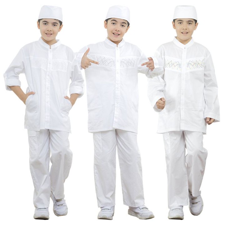Fayrany Baju Koko Anak Putih FKP-015