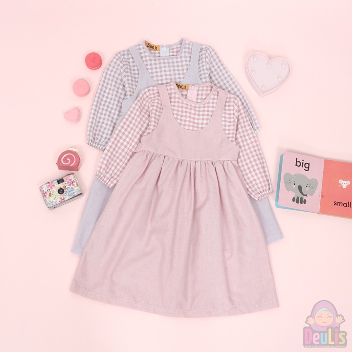 Deulis Baju Muslim Anak Perempuan Kaureen