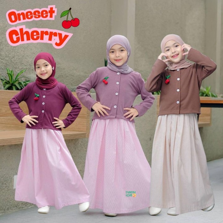 Dyandra hijab | Oneset Rok Baju Lebaran Anak Perempuan 2026 