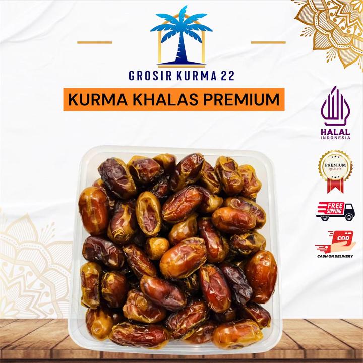 KURMA KHALAS 1kg / KURMA KHALAS / KURMA MURAH / KHALAS AL SA