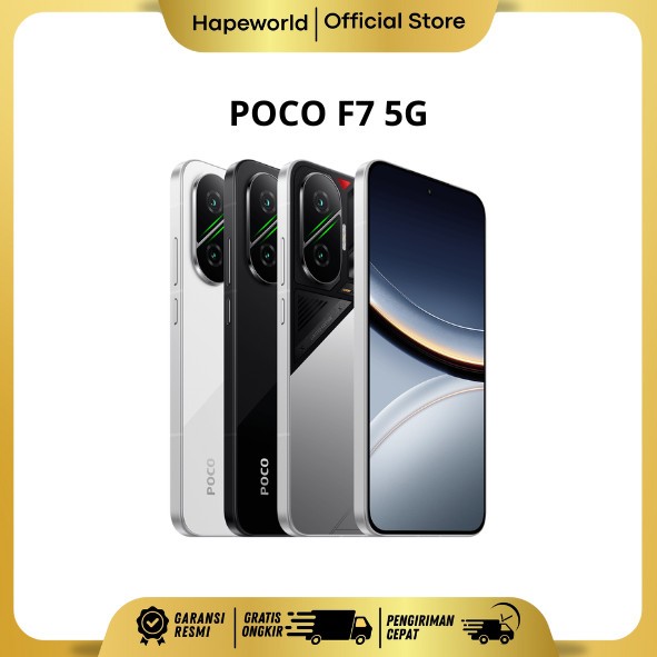 POCO F7 5G 6500mAh - GARANSI RESMI
