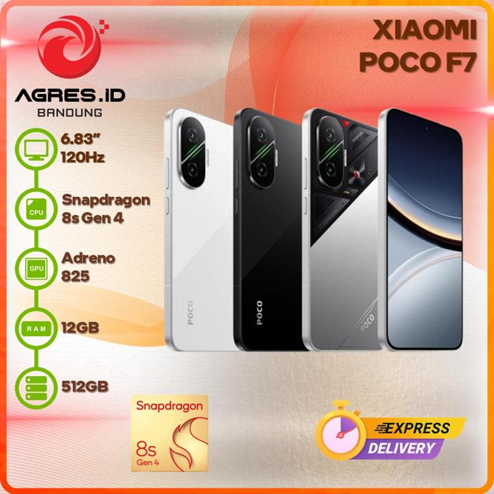 XIAOMI POCO F7 5G 12GB 512GB GARANSI RESMI INDONESIA