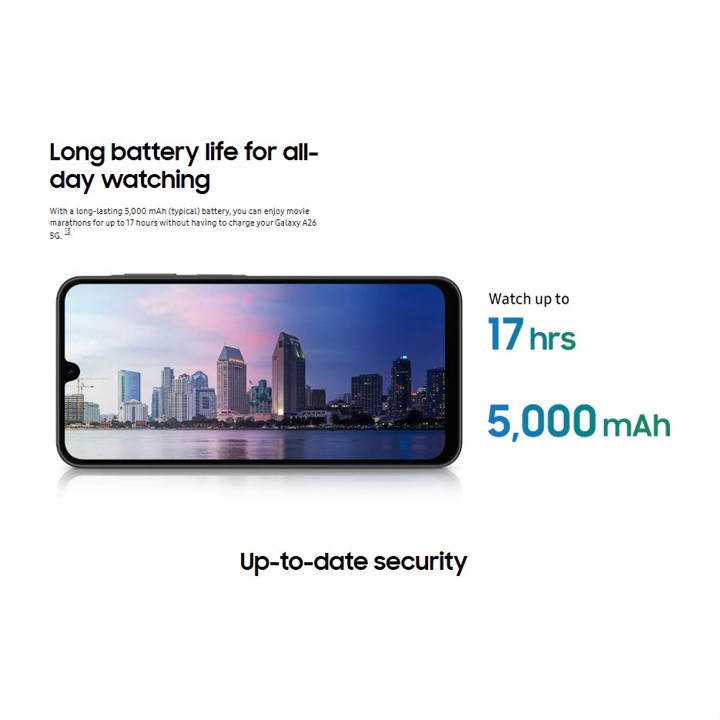Samsung Galaxy A26 5G Super Amoled Exynos 1380 8/256GB - Gar