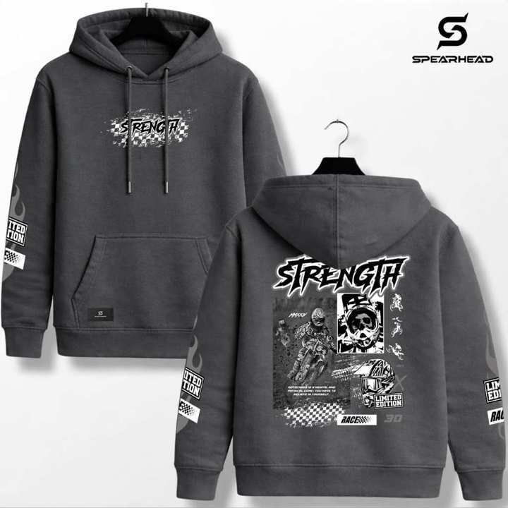 Jaket pria IKC 002 distro cbr six Bandung hoodie dua sisi bo