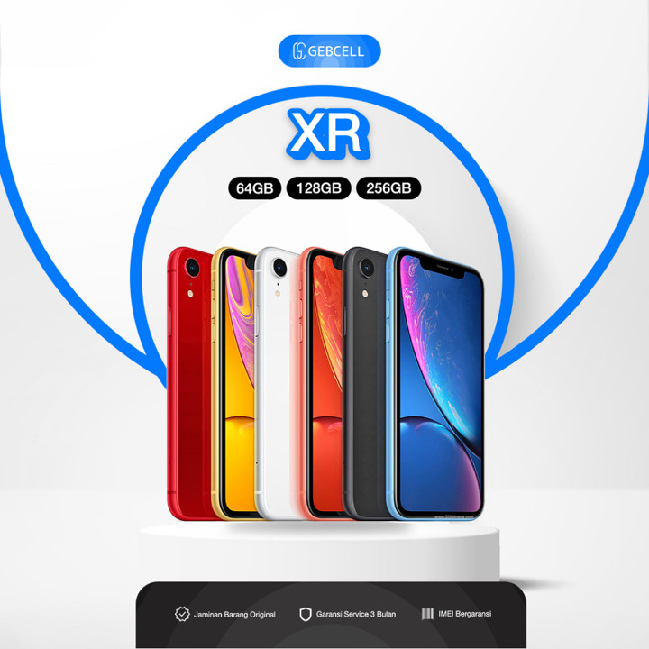 IP XR SECOND ORIGINAL 64GB 128GB NO MINUUS MULUSS