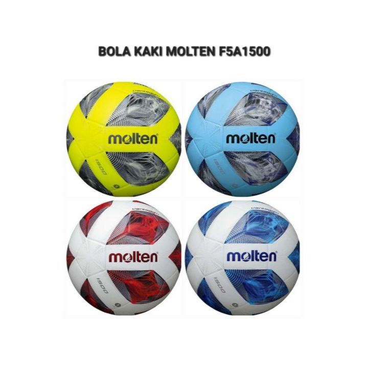 BOLA KAKI  MOLTEN - BOLA SEPAK SIZE 5 MOLTEN VANTAGIO 1500 W