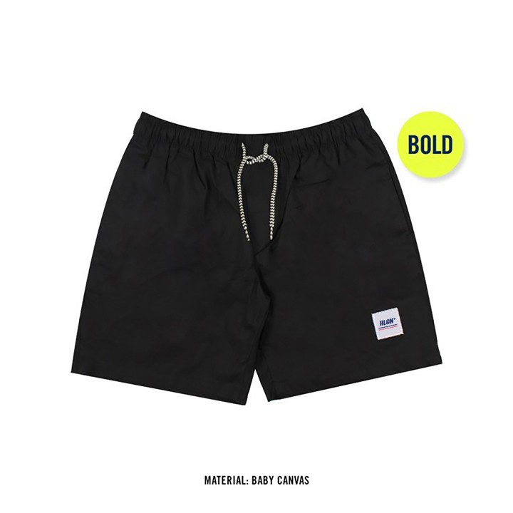 HOOLIGANS Boardshort Academica - Black