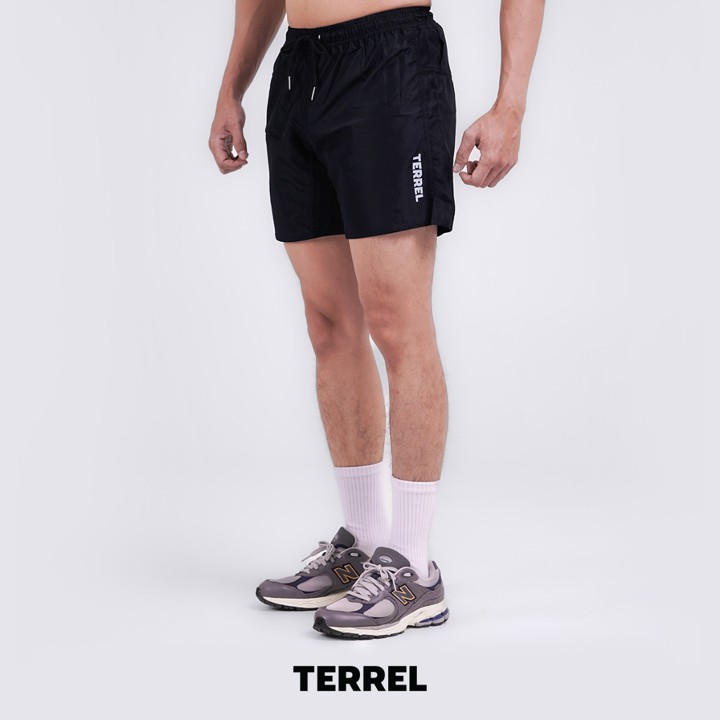 Terrel sportswear Basic Short Black Celana pendek olah raga 