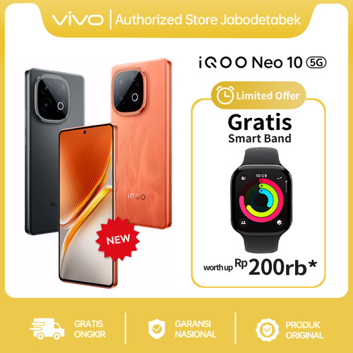vivo iQOO Neo 10, 1st Snapdragon 8s Gen 4 + Q1 (Dual Chipset), 7K VC Cooling Sys