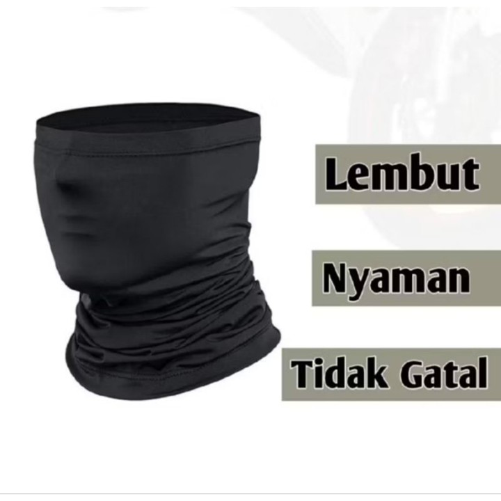 MASKER BUF BAF HITAM SEPEDA MOTOR BANDANA BALACLAVA SLAYER S