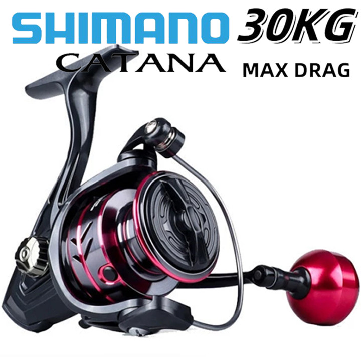 SHIMANO Reel Pancing HE Asli Besi MAX Drag 30kg  Fishing Ree