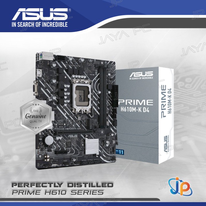 Motherboard ASUS PRIME H610M-K D4 (LGA1700, H610, DDR4, USB3