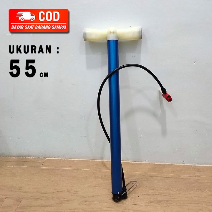 POMPA ANGIN BAN SEPEDA MOTOR MOBIL BOLA BALON / POMPA MULTIF