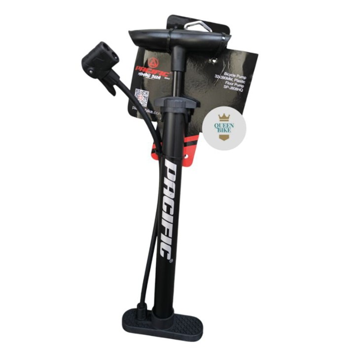 Pompa Ban Sepeda / Motor 2 Lubang PACIFIC SP-J808 HQ Pentil 