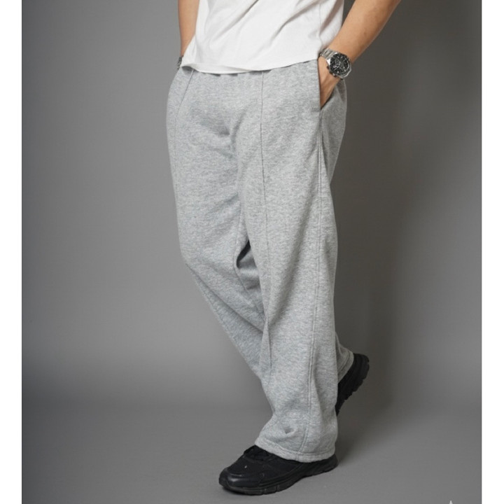 Steigen Celana Sweatpants Loose Baggy Fleece Signature Abu M