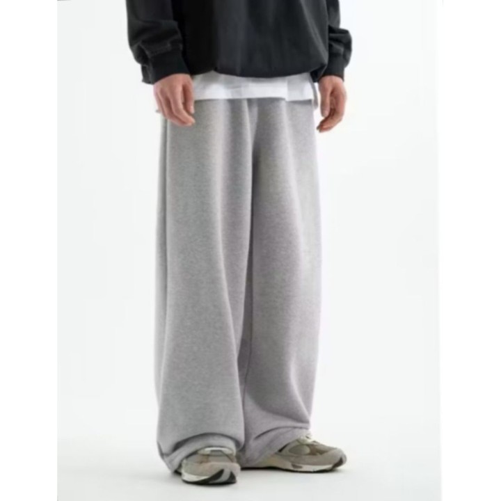 Celana Baggy Sweatpants Jogger Highwaist korean Style Traini