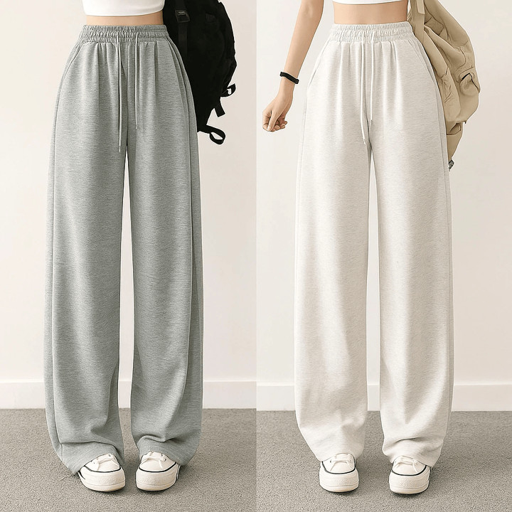 ALYSHA LOSEPANTS Loose Highwaist Celana Panjang Daily Wanita
