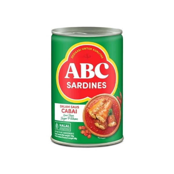 ABC SARDINES CABAI 155 GR