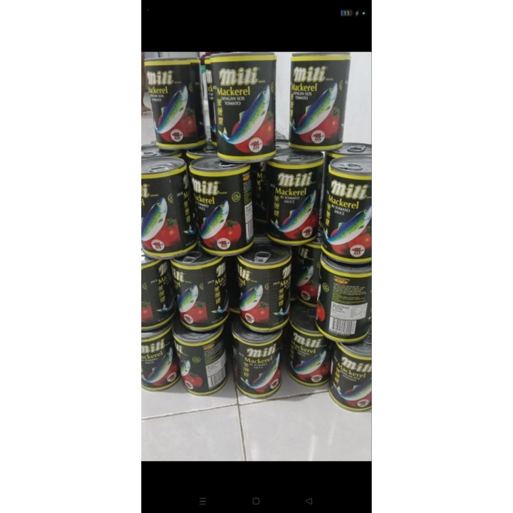 Sarden Mili 425g (Ikannya Besar & Panjang)