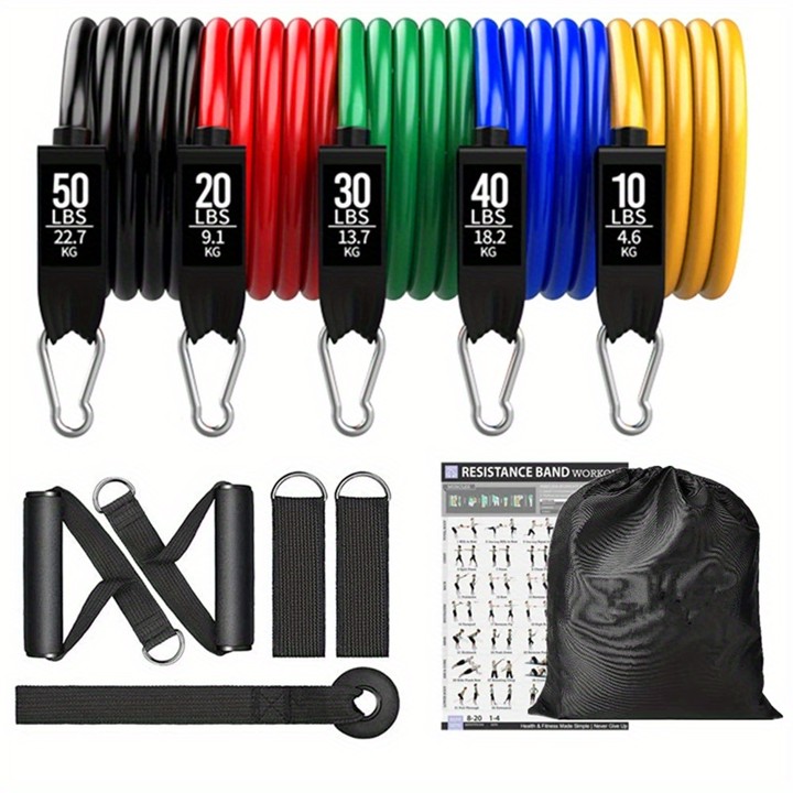 SPEEDS Resistance Band 100LBS Fitness Tali Gym Yoga Loop Str