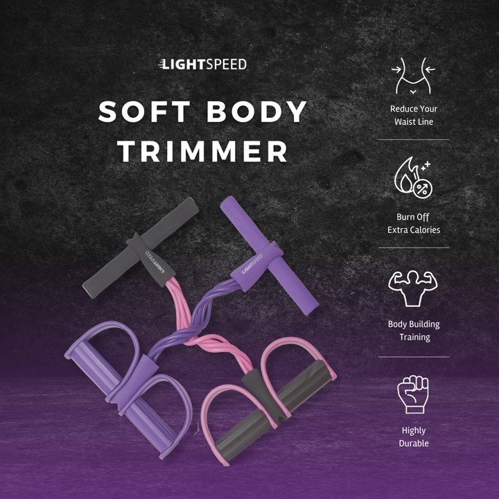 LIGHTSPEED SOFT BODY TRIMMER / Tummy Trimmer Alat Fitness / 