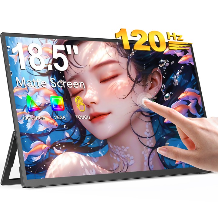 UPERFECT portable monitor 18.5 inch Touch Screen 1080P 120HZ