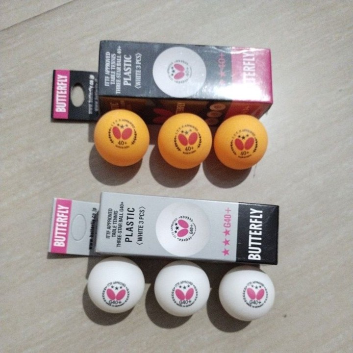 BOLA PING PONG BUTTERFLY || BOLA TENIS MEJA HARGA PER KOTAK 