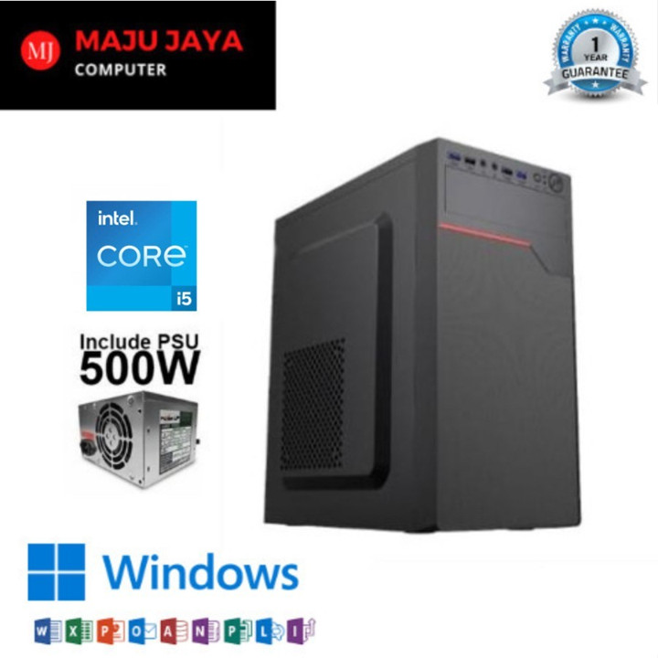 PC / Komputer CPU Rakitan i5 2400 + Ram 4GB + HDD 500GB