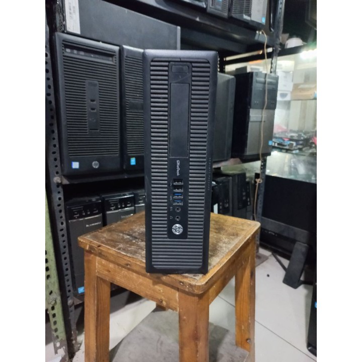 cpu hp prodesk core i5 gen 4 ram 8gb hdd 500 gb siap pakai