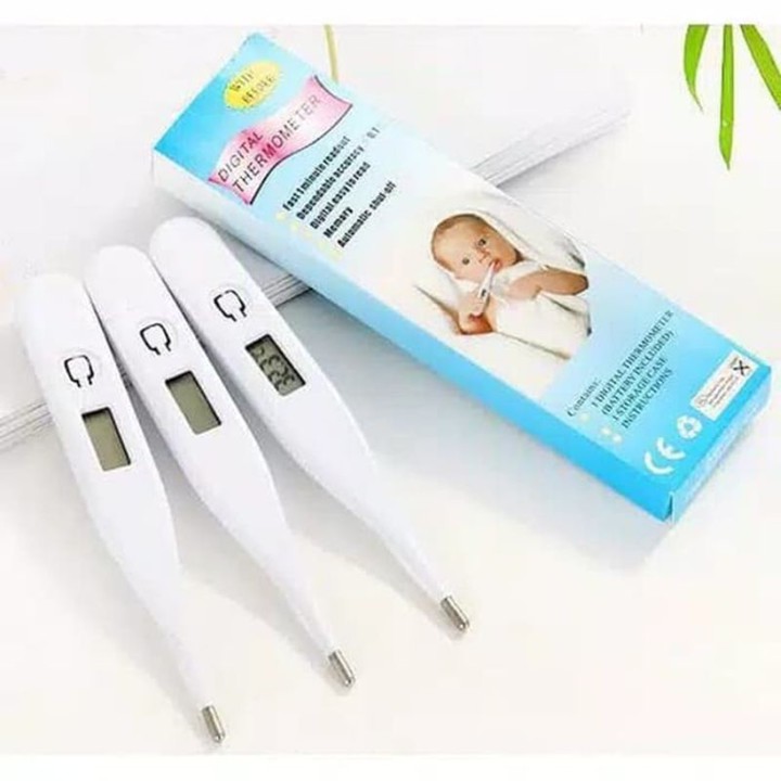Termometer ketiak dan mulut bayi atau dewasa