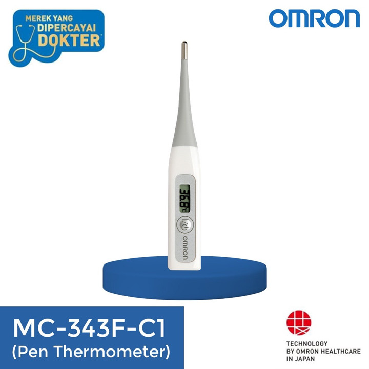 OMRON Digital Thermometer MC-343F - pengukur suhu badan- the