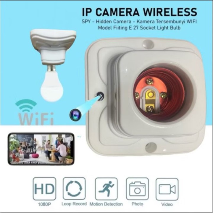 CCTV Kecil Spy Kamera Pengintai MINI 8MP Full HD Model Fitti