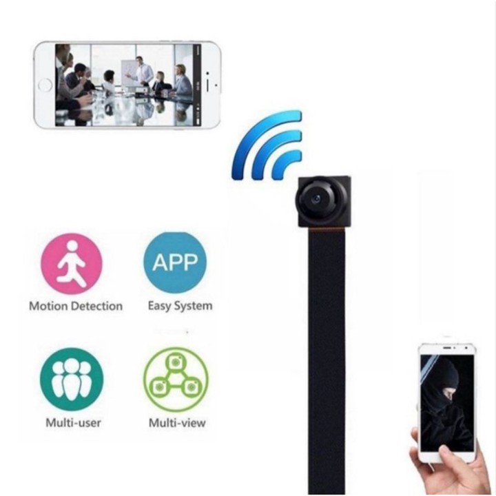 KAMERA KECIL PENGINTAI MINI CAMERA MINI WIFI CCTV SPY CAM HI