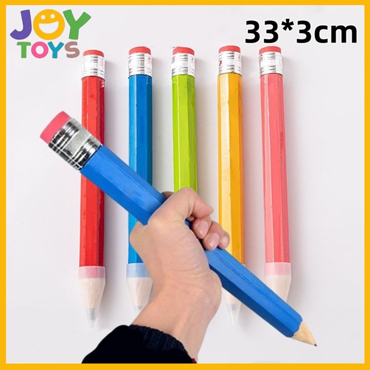 JOY 33 CM  Pensil Jumbo Besar Mainan Pencil Pensil Jumbo Hia