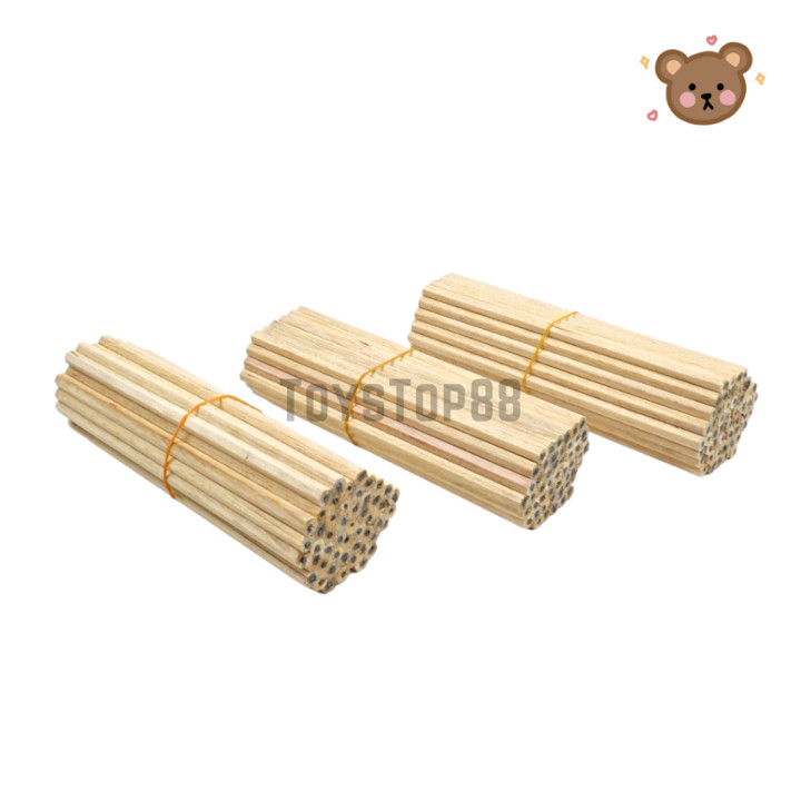 Pensil Kayu Polos 2B Murah - Pencil Souvenir Hotel Segi Enam