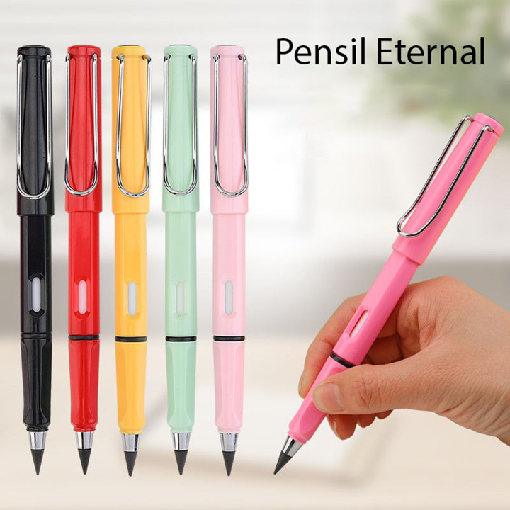 PENSIL ETERNAL WARNA TANPA BATAS / PENSIL TANPA DIRAUT (1 PC