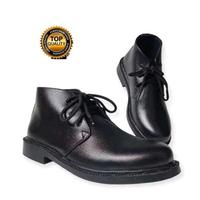 sepatu pdh tali dinas harian mhs Pria Pantofel Hitam Fantofel Kerja Shoes
