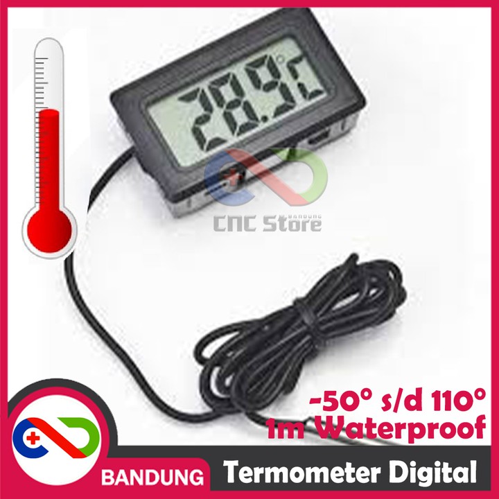 TERMOMETER DIGITAL THERMOMETER -50 - 110C CELCIUS PROBE 1M W