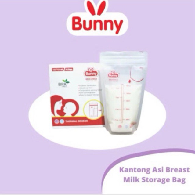 Lusty Bunny Kantong Asi 120ml 150ml Breastmilk Storage Bag |