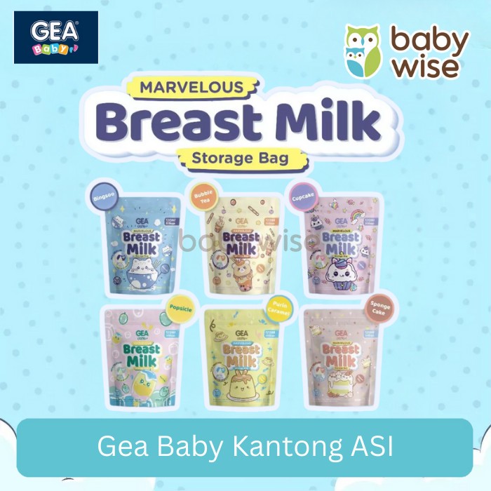 Gea Baby Kantong ASI / Breast Milk Storage Bag 120ml