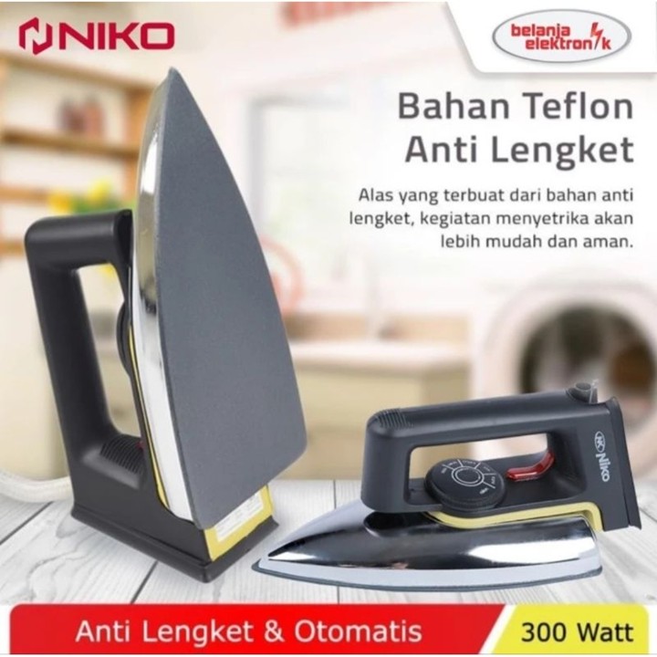 SETRIKA NIKO NK-333S SETRIKA NIKO NK-999S SETRIKA GOSOKAN LI